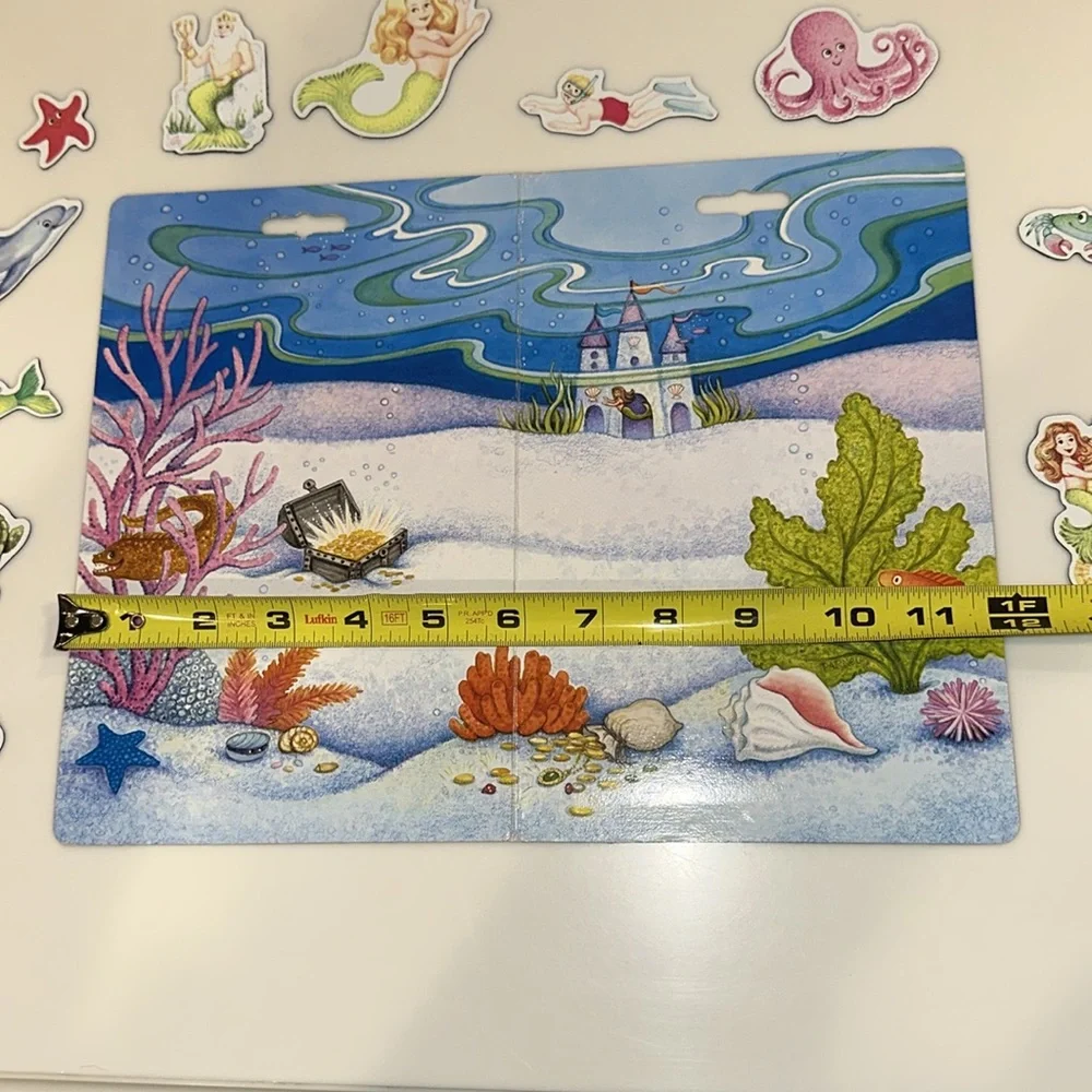 CREATE A SCENE Magnetic Enchanted Sea - Magnet Pieces and Scene